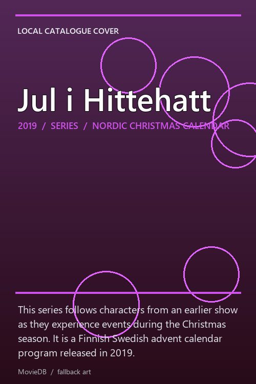 Jul i Hittehatt poster