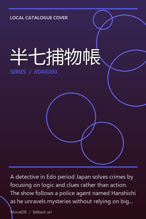 半七捕物帳 poster