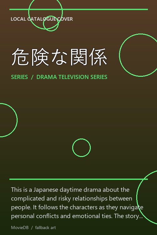 危険な関係 poster