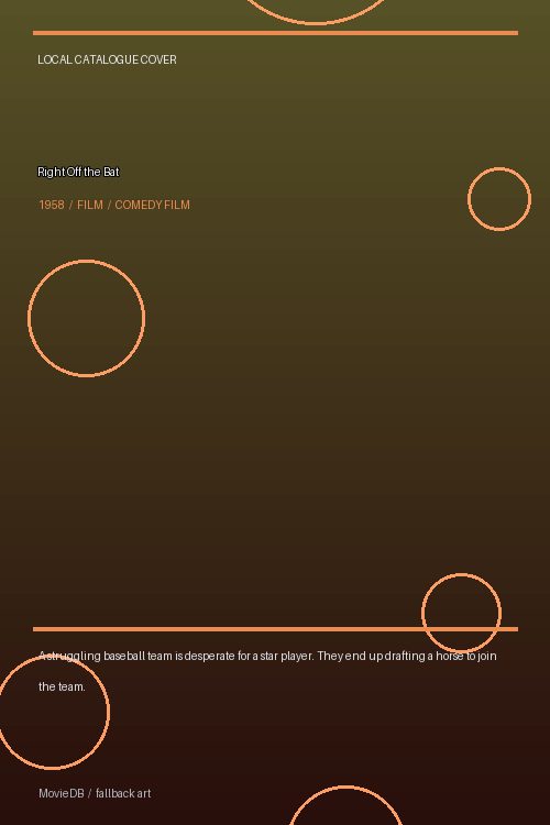 Right Off the Bat poster