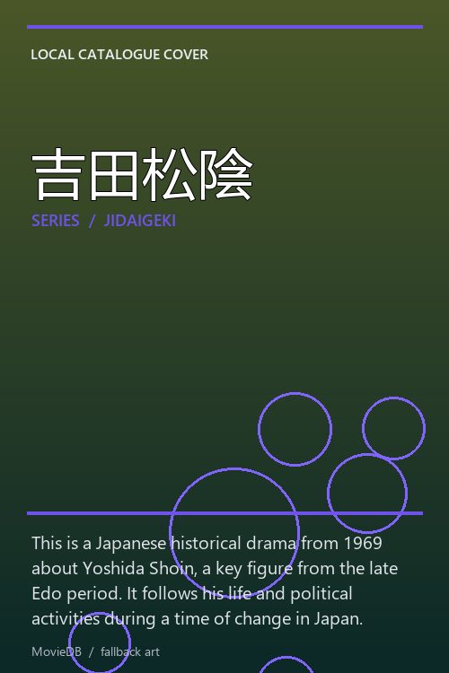 吉田松陰 poster
