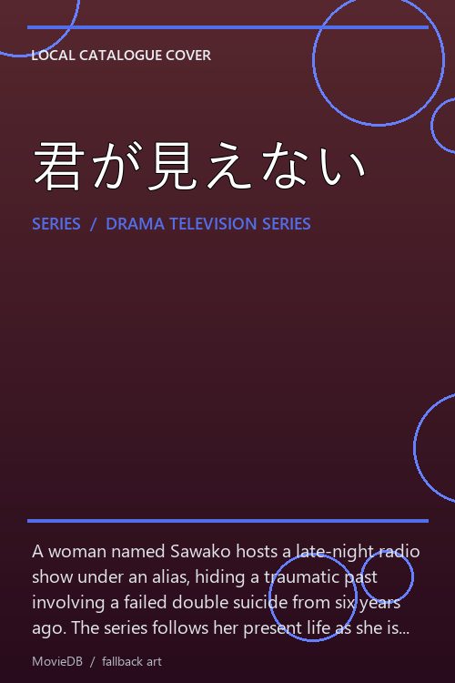 君が見えない poster
