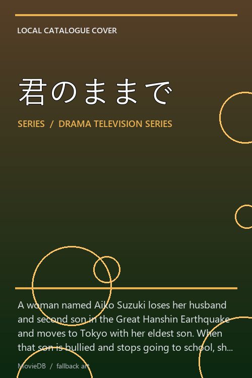 君のままで poster