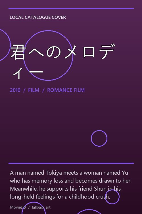 君へのメロディー poster
