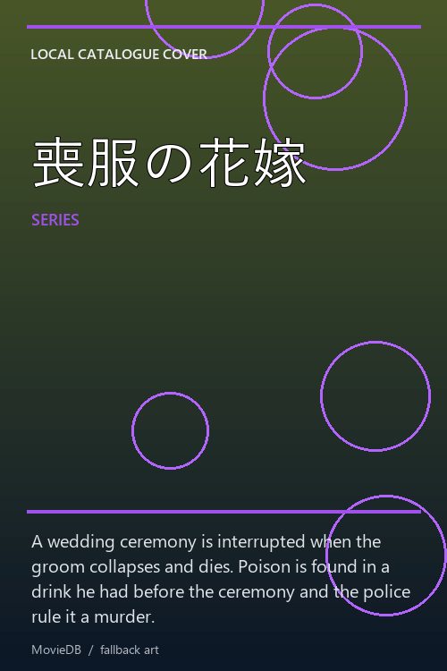 喪服の花嫁 poster