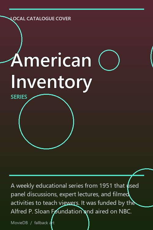 American Inventory poster