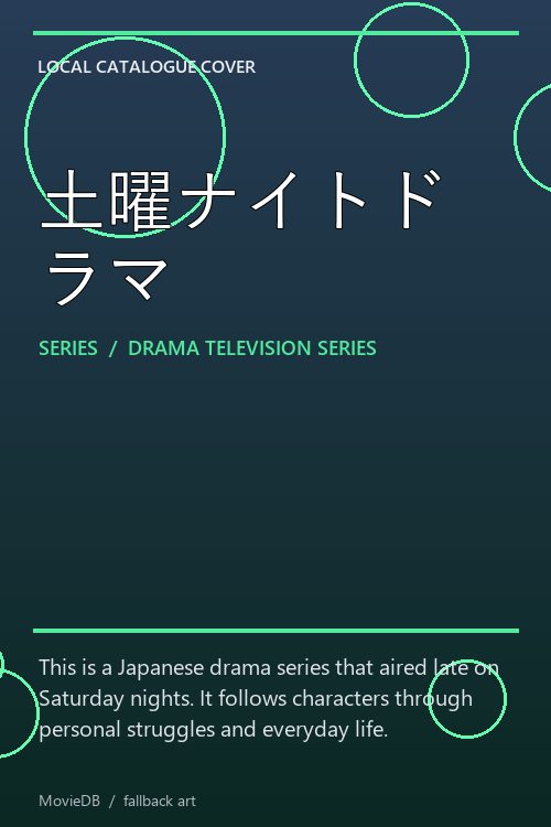 土曜ナイトドラマ poster