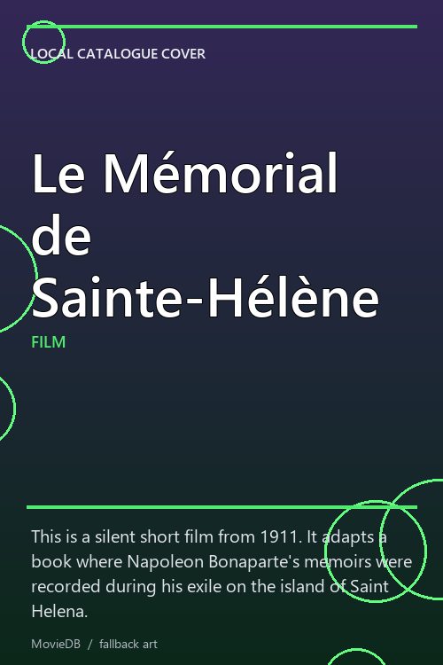 Le Mémorial de Sainte-Hélène poster