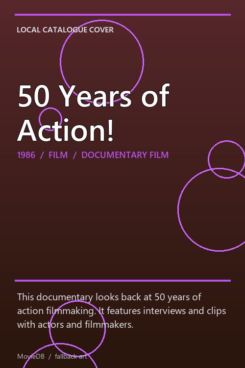 50 Years of Action! poster