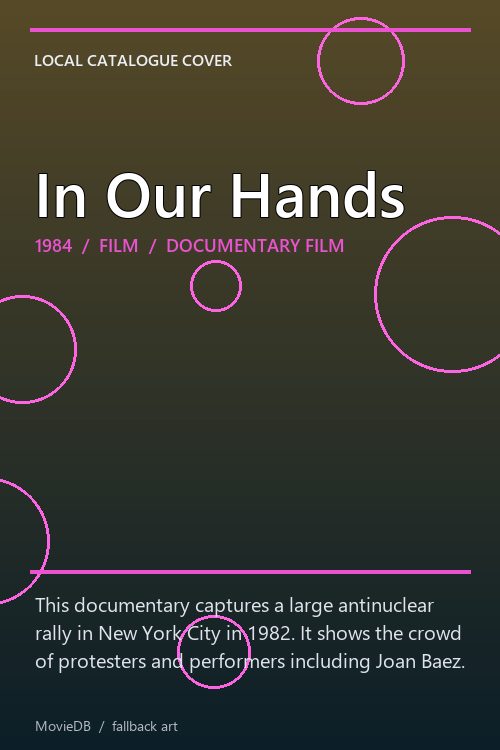 In Our Hands poster