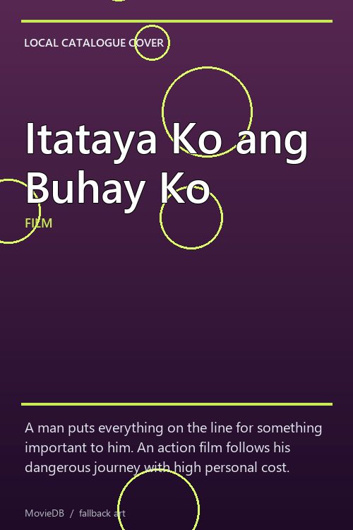 Itataya Ko ang Buhay Ko poster