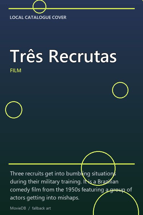 Três Recrutas poster