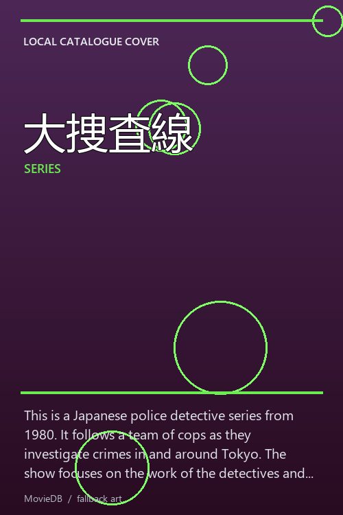大捜査線 poster