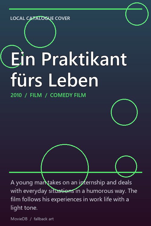 Ein Praktikant fürs Leben poster