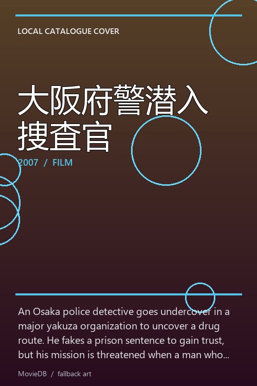 大阪府警潜入捜査官 poster