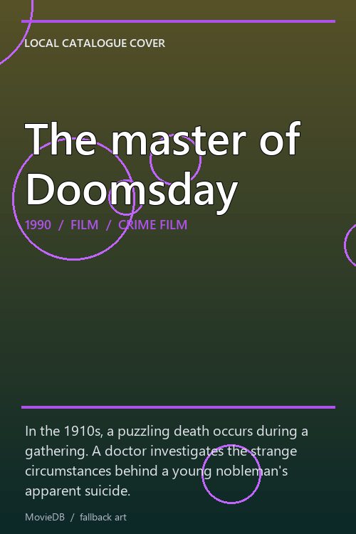 The master of Doomsday poster