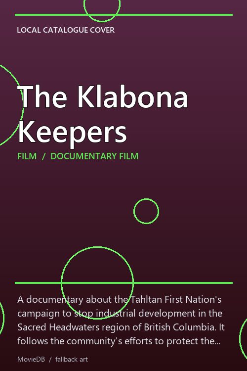 The Klabona Keepers poster