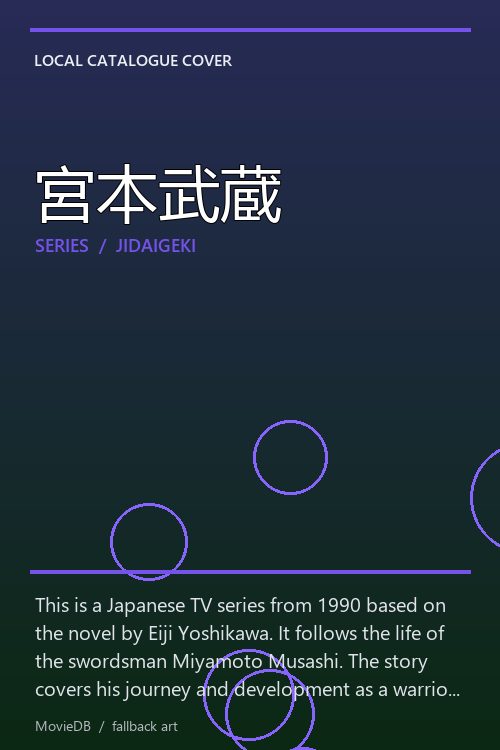 宮本武蔵 poster