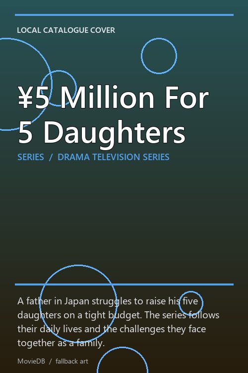 ¥5 Million For 5 Daughters poster