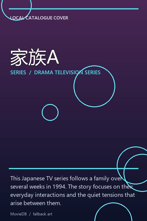 家族A poster