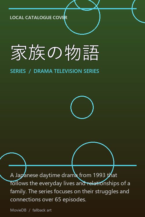 家族の物語 poster
