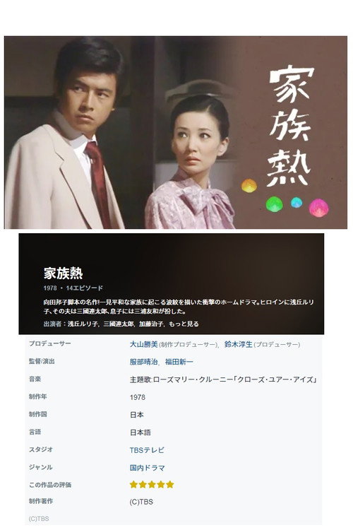 Kazoku Netsu poster