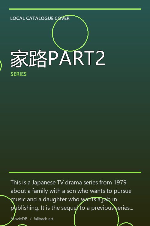 家路PART2 poster