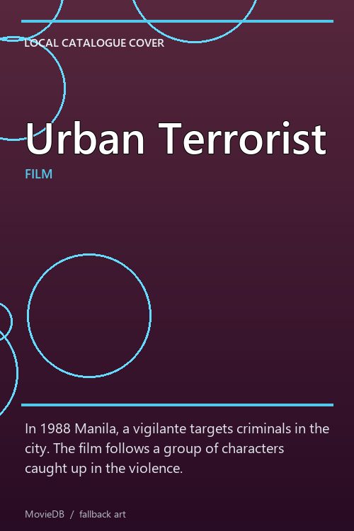 Urban Terrorist poster