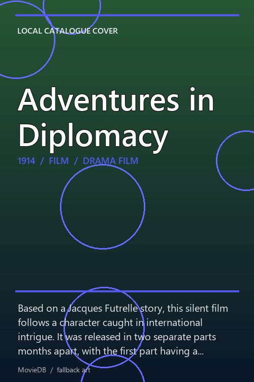 Adventures in Diplomacy poster
