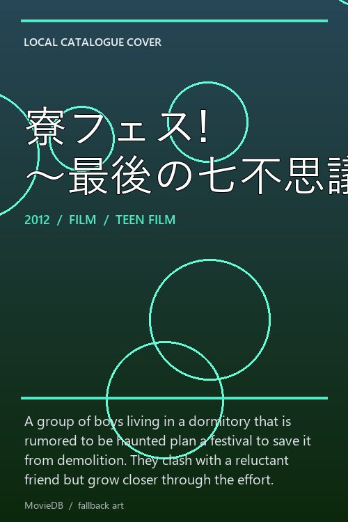 寮フェス! 〜最後の七不思議〜 poster