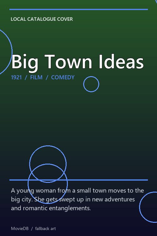 Big Town Ideas poster