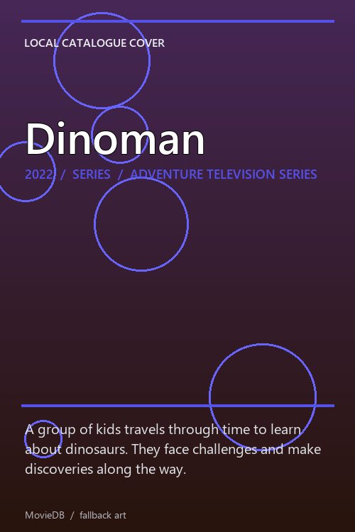Dinoman poster