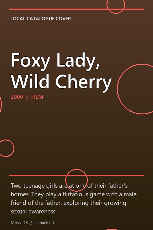 Foxy Lady, Wild Cherry poster