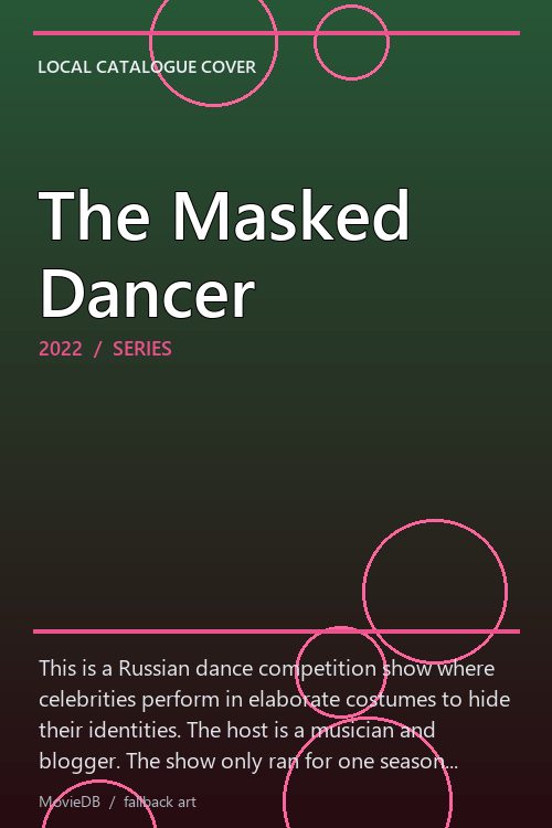 The Masked Dancer poster