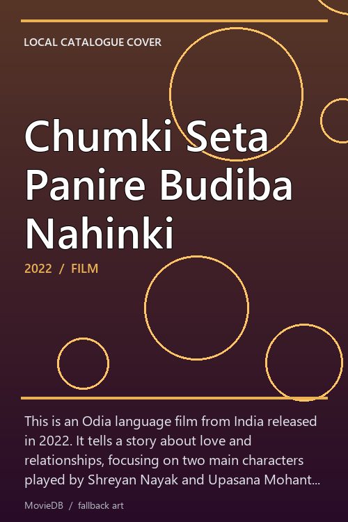 Chumki Seta Panire Budiba Nahinki poster