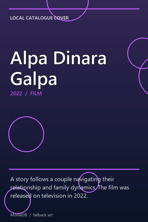 Alpa Dinara Galpa poster