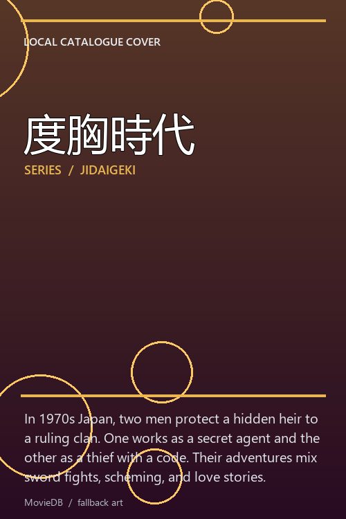 度胸時代 poster