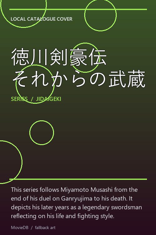 徳川剣豪伝 それからの武蔵 poster