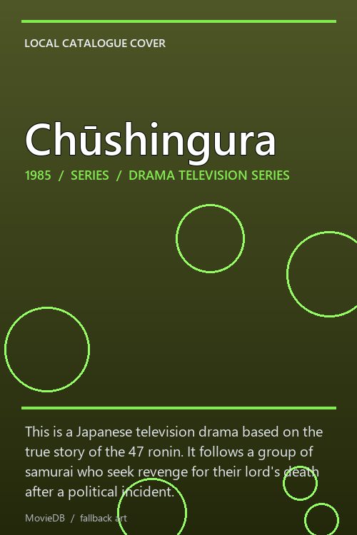 Chūshingura poster