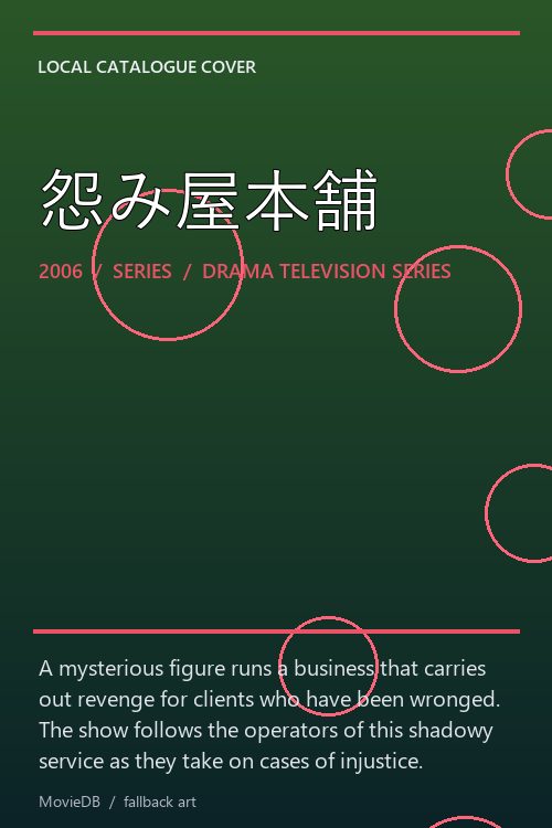 怨み屋本舗 poster