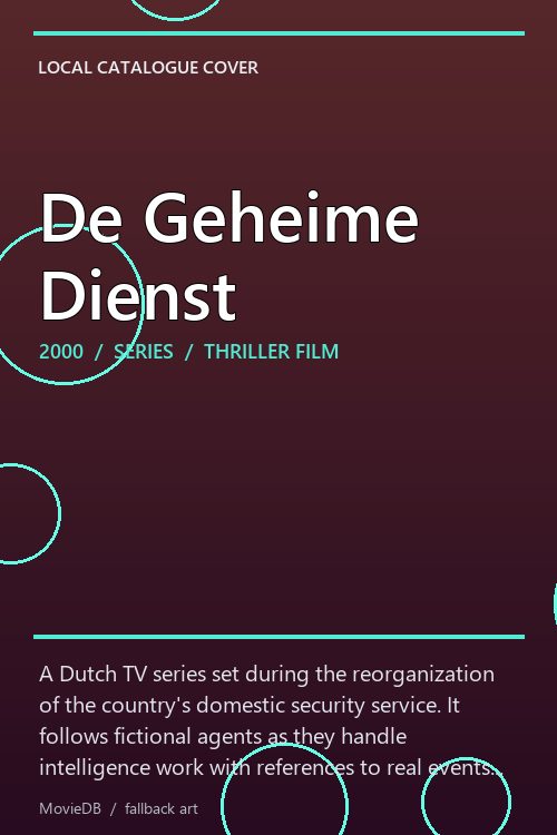De Geheime Dienst poster