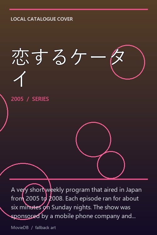 恋するケータイ poster