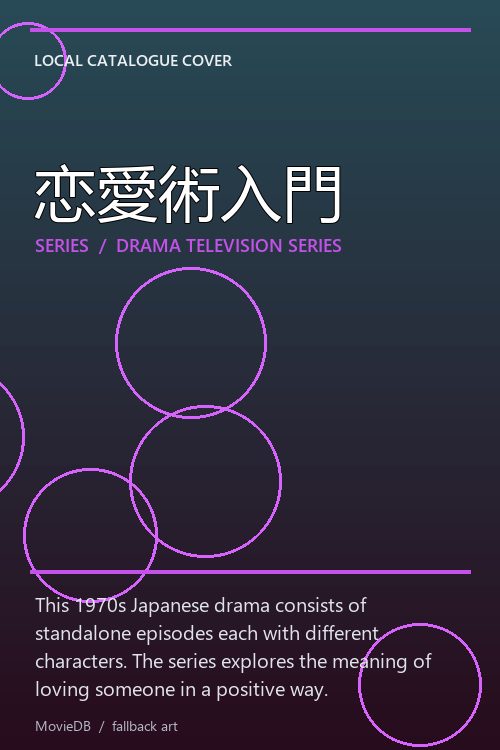 恋愛術入門 poster