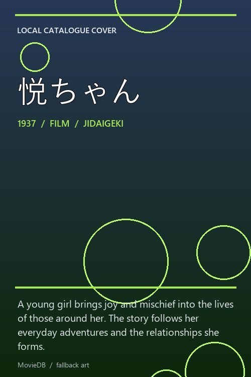 悦ちゃん poster