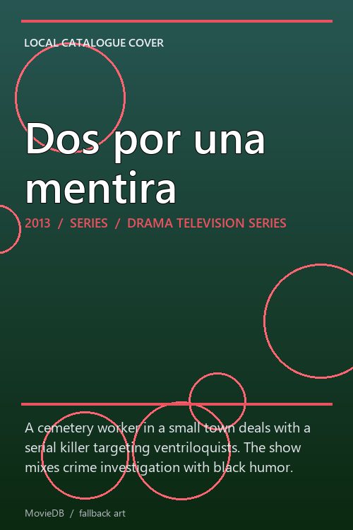 Dos por una mentira poster