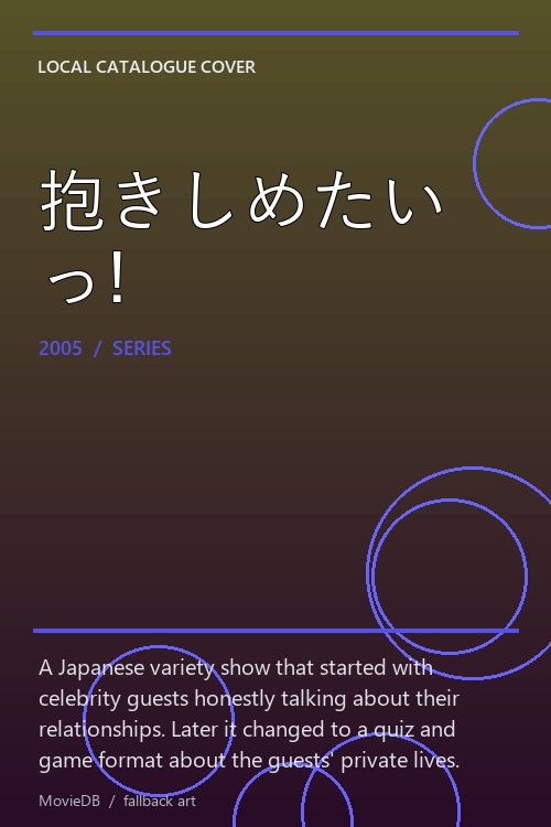 抱きしめたいっ! poster