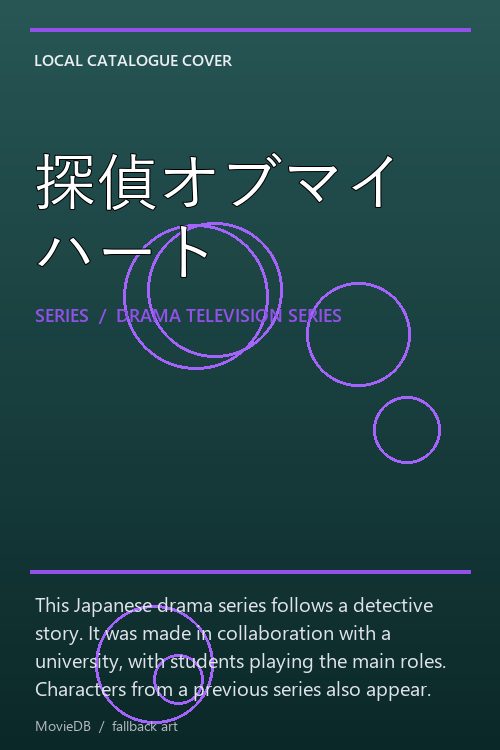 探偵オブマイハート poster