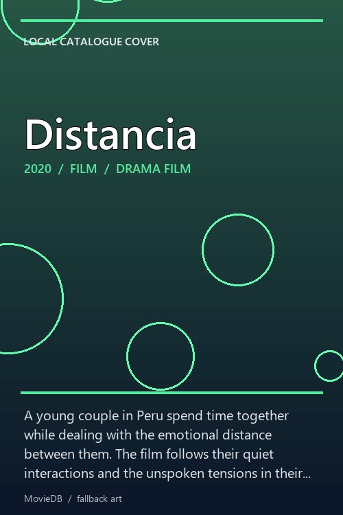 Distancia poster