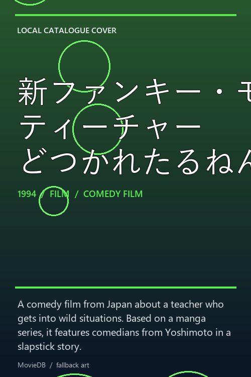 新ファンキー・モンキー ティーチャー どつかれたるねん! poster