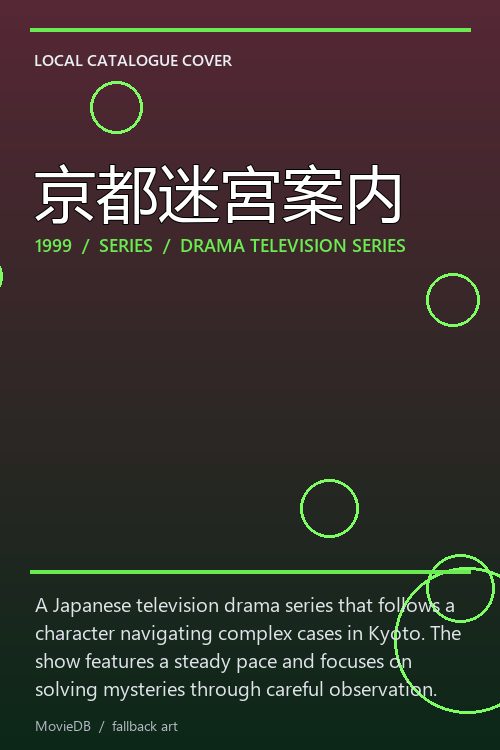 京都迷宮案内 poster